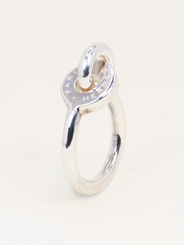 Bague 48 Hermès Voltige - Bague en argent 925 58 Facettes 1218.5