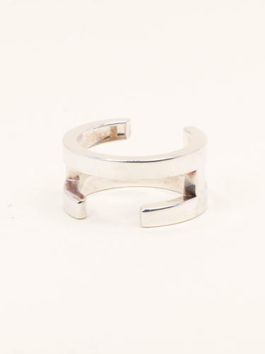 Bague 50 Hermès - Bague H en argent 925 58 Facettes 1218.9