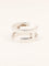 Bague 50 Hermès - Bague H en argent 925 58 Facettes 1218.9