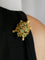 Broche Broche tortue en or jaune 18 carats, émeraudes et rubis 58 Facettes 1170.2