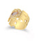 Bague 54 Pasquale Bruni Amore - Bague en or rose 18 carats, quartz rose et diamants 58 Facettes 22053