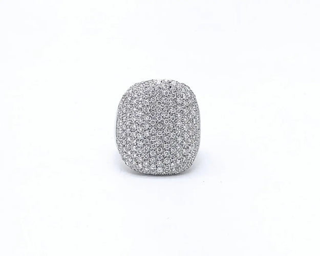 Bague 55 BiBigi - Bague en or blanc 18 ct et diamants 2,17 ct 58 Facettes 5555