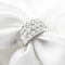 Bague Bague bandeau en or blanc 18 kt et diamants 1,50 ct 58 Facettes 7365