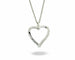 Pendentif Damiani - Pendentif cœur en or blanc et diamants 58 Facettes 7895