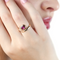 Bague Bague serpent en or jaune 18 kt avec rubis 0,80 ct et diamants 58 Facettes 8951