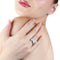 Bague 54 Recarlo - Bague en or blanc 18 carats avec diamants 2 carats 58 Facettes 14513