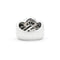 Bague 54 Recarlo - Bague en or blanc 18 carats avec diamants 2 carats 58 Facettes 14513
