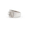 Bague Bague jonc en or blanc 18 carats avec diamants 1,64 ct 58 Facettes 14564