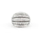 Bague Bague bandeau en or blanc 18 carats et diamants 0,76 ct 58 Facettes 17368