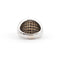 Bague Bague bandeau en or blanc 18 carats et diamants 0,76 ct 58 Facettes 17368