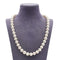 Collier Collier de perles Akoya japonaises avec fermoir en or blanc 18 ct 58 Facettes 17651