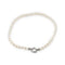 Collier Collier de perles Akoya japonaises avec fermoir en or blanc 18 ct 58 Facettes 17651
