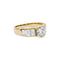 Bague 53 Bague en or jaune et diamants 58 Facettes 35187