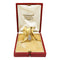 Broche Fontana - Broche en or jaune 750/000 et platine 950/000, 10 diamants taille ancienne 58 Facettes 30245