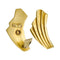 Boucles d'oreilles Lalaounis Drapé - Boucles d’oreilles en or jaune 750 58 Facettes 31141
