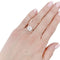 Bague 52 Bague solitaire en or blanc et platine sertie d’un diamant 58 Facettes 32492