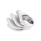 Bague 53 De Grisogono Onde - Bague en or blanc pavée de diamants 58 Facettes 33895