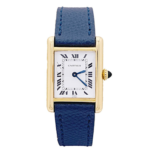 Montre Cartier Tank Louis Cartier - Montre en or jaune 58 Facettes 33902