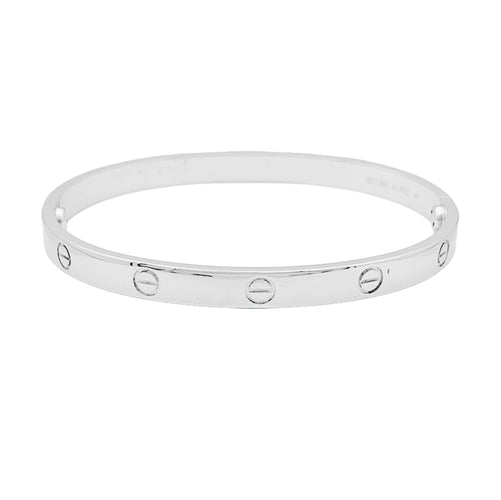 Bracelet Cartier Love - Bracelet en or blanc 750 58 Facettes 34379