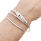 Bracelet Boucheron Jack de Boucheron - Bracelet multi-porté en or blanc et diamants 58 Facettes 34463