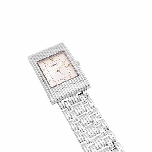 Montre Boucheron Reflet - Montre grand modèle en acier 58 Facettes 34858