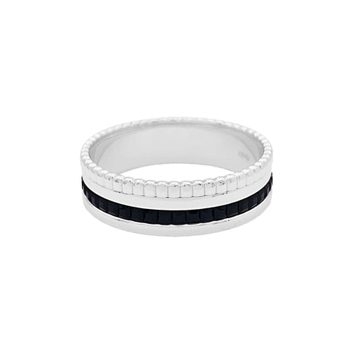 Bague 65 Boucheron Quatre Black Édition Small - Bague en or blanc 58 Facettes 35037