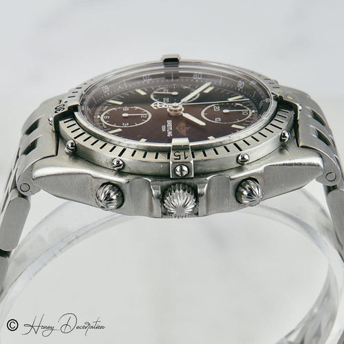 Montre Breitling Chronomat - Montre automatique pour homme en acier 58 Facettes 2539