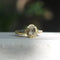 Bague Bague hexagonale en or jaune 18k avec diamants 58 Facettes