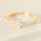 Bague 53.5 Wempe by Kim - Bague en or rose 18 carats et diamants 0,45 ct 58 Facettes 2763