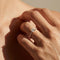 Bague 53.5 Wempe by Kim - Bague en or rose 18 carats et diamants 0,45 ct 58 Facettes 2763