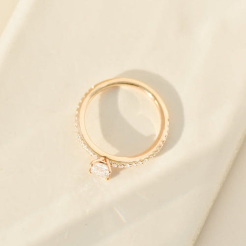 Bague 53.5 Wempe by Kim - Bague en or rose 18 carats et diamants 0,45 ct 58 Facettes 2763