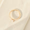 Bague 53.5 Wempe by Kim - Bague en or rose 18 carats et diamants 0,45 ct 58 Facettes 2763