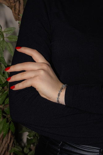 Bracelet Bracelet  Or blanc, Platine Diamant 58 Facettes 4641897CN