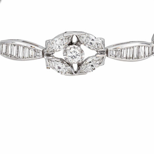 Bracelet Bracelet  Or blanc, Platine Diamant 58 Facettes 4641897CN