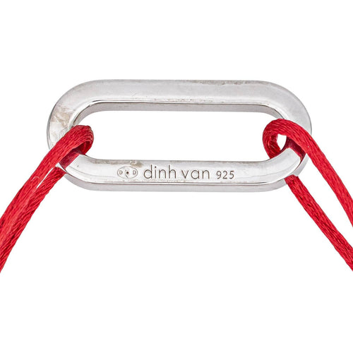 Bracelet Dinh Van  Bracelet Cordon Maillon Argent 58 Facettes 4744183CN