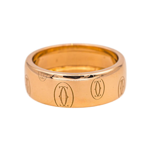 Bague 60 Cartier Bague Bandeau Happy birthday Or rose 58 Facettes 4960466CN