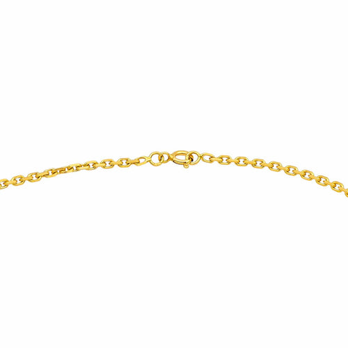 Collier Collier  Maille forçat Or jaune 58 Facettes 5226044CN