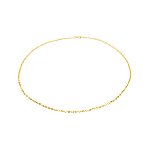 Collier Collier  Maille forçat Or jaune 58 Facettes 5226044CN