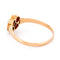 Bague 52 Bague trèfle en or jaune 14k, perles et diamants 58 Facettes 547DEA17EBD34E9DB94B84F41EF78066
