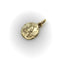 Pendentif Shiebler - Pendentif guerrier Mars en or jaune 14k 58 Facettes A20060