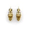 Boucles d'oreilles Etruscan Revival - Boucles d’oreilles cannetille en or 14K tête de bélier 58 Facettes A20042