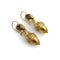 Boucles d'oreilles Etruscan Revival - Boucles d’oreilles cannetille en or 14K tête de bélier 58 Facettes A20042