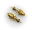Boucles d'oreilles Etruscan Revival - Boucles d’oreilles cannetille en or 14K tête de bélier 58 Facettes A20042