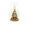 Pendentif Fob victorien serpent - Pendentif en or 14K et cornaline 58 Facettes A2003Z