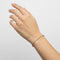 Bracelet Bracelet jonc flexible en or 14 carats et diamants 58 Facettes A2002R