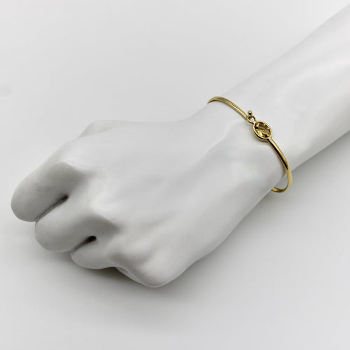 Bracelet Georg Jensen Savannah - Bracelet en or jaune 18k et citrine 58 Facettes A20036