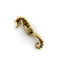 Broche Cartier - Broche hippocampe vintage en or jaune 18 ct et rubis 58 Facettes