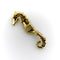 Broche Cartier - Broche hippocampe vintage en or jaune 18 ct et rubis 58 Facettes