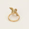 Bague 52 Pasquale Bruni - Bague fleur en or jaune 18k et tourmalines roses 58 Facettes LAN1471