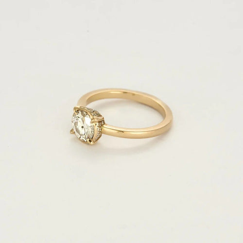 Bague 54 Bague en or rose et diamants 58 Facettes B250646